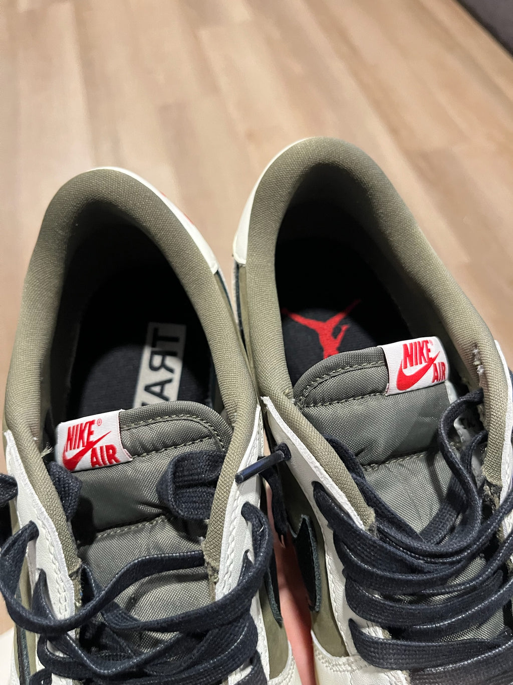 Size 12.5 - Travis Scott 1 Low Medium Olive