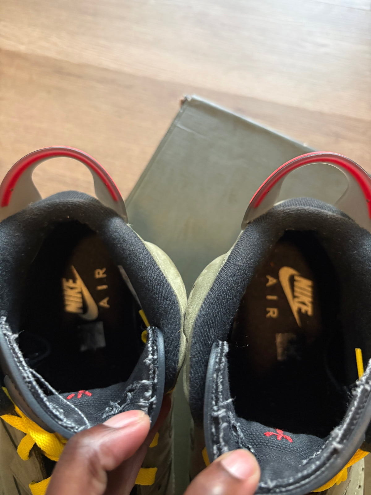 Size 12 - Jordan 6 Retro Travis Scott Olive