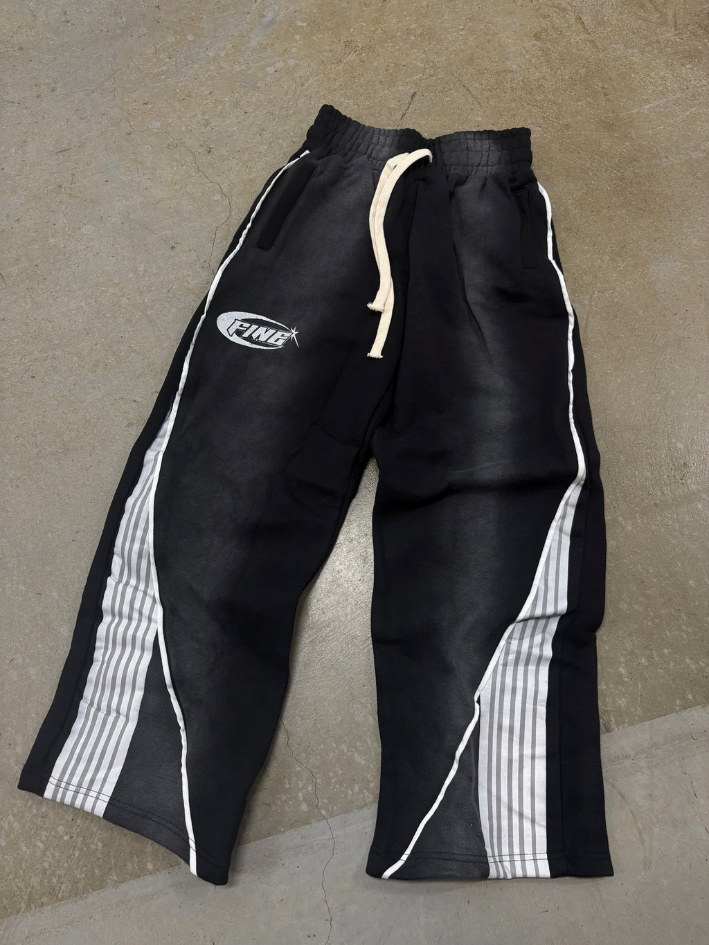 Size S - Black Fine Britches Sweatpants