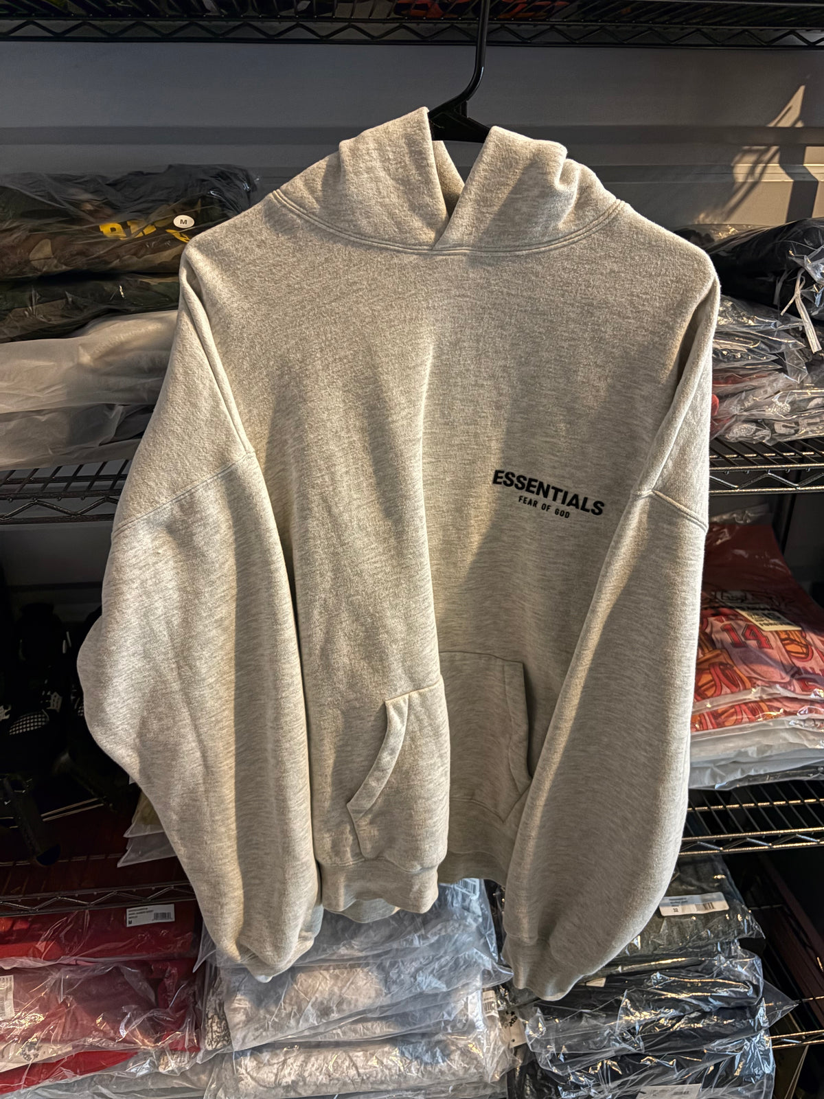 Size M - Essentials Hoodie White