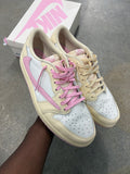 Size 14 - Travis Scott 1 Low Shy Pink