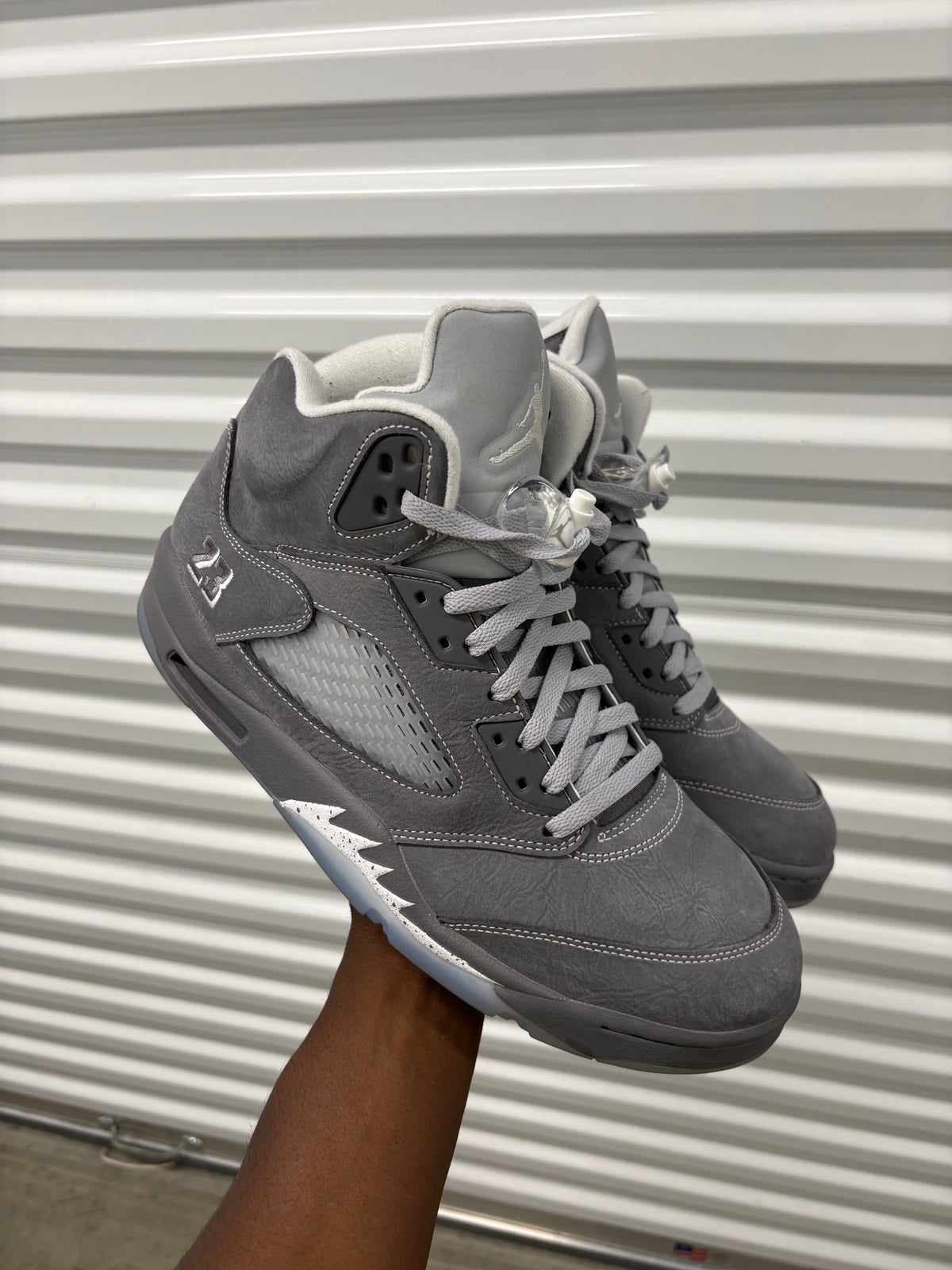 Size 12 - Jordan 5 Retro Wolf Grey 2026