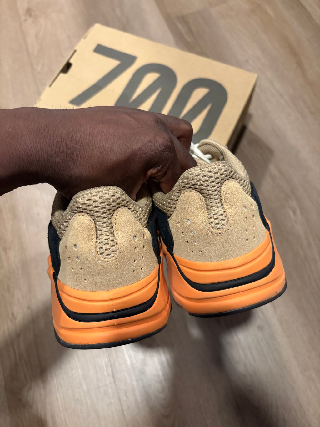Size 9 - Yeezy Boost 700 Enflame Amber