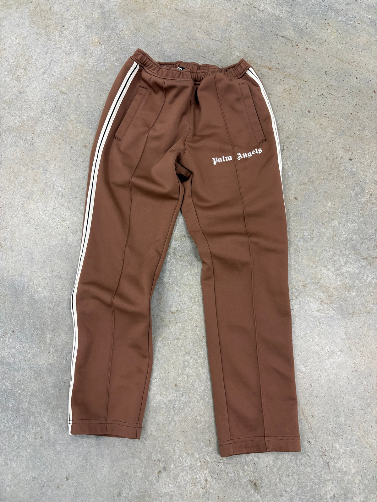 Size Xxs - Palm Angel Brown Sweatpants