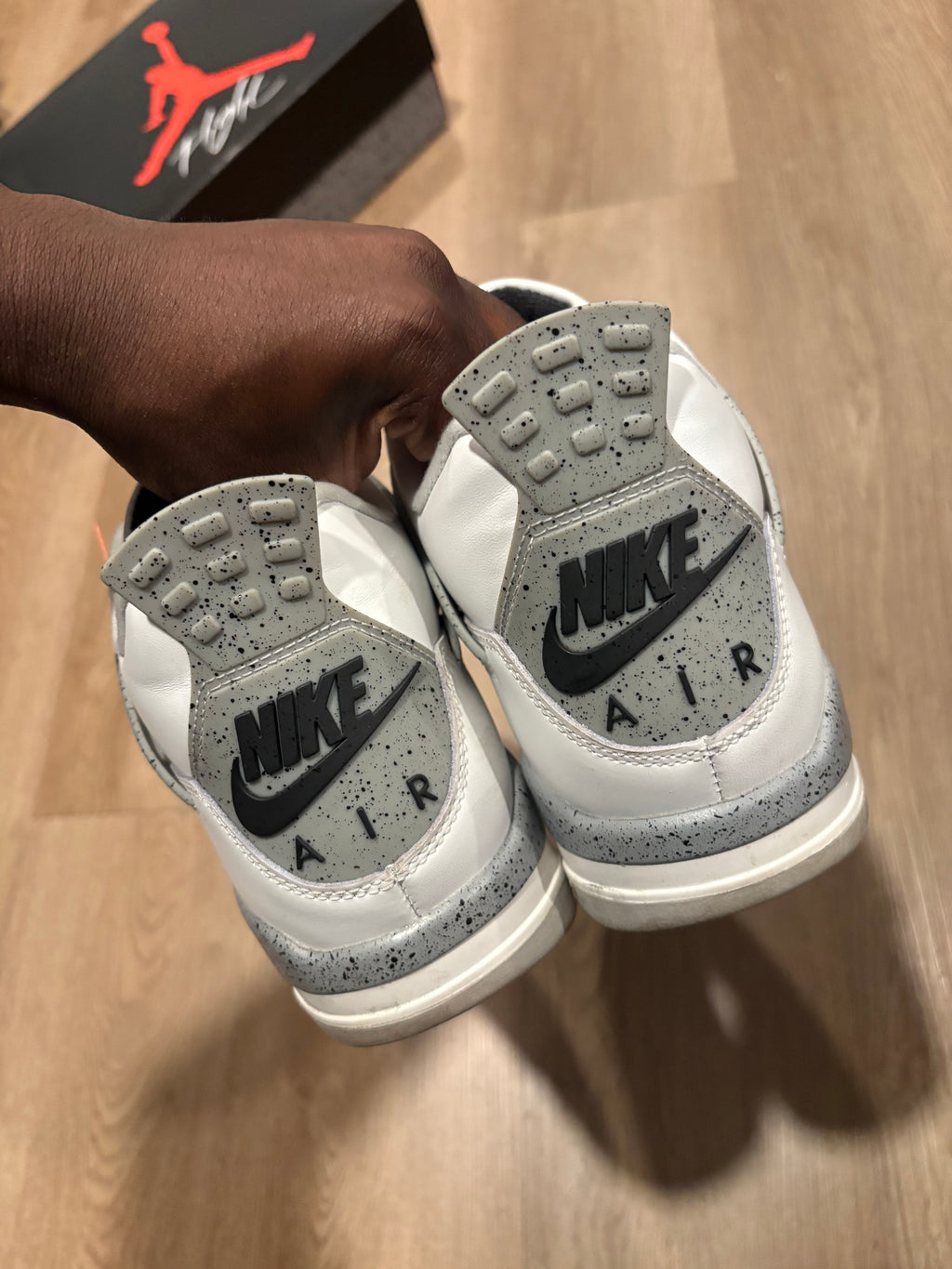 Size 9 - Jordan 4 Retro White Cement 2025