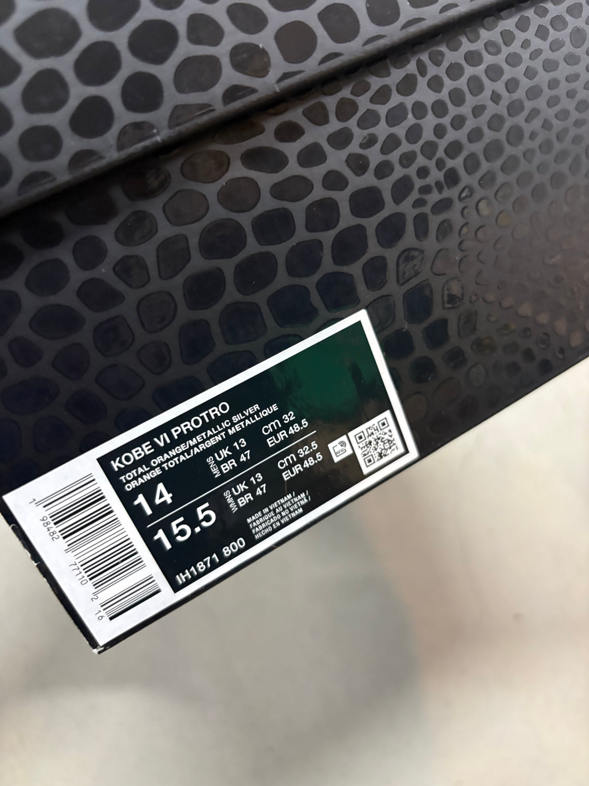 Size 14 - Nike Kobe 6 Protro Total Orange
