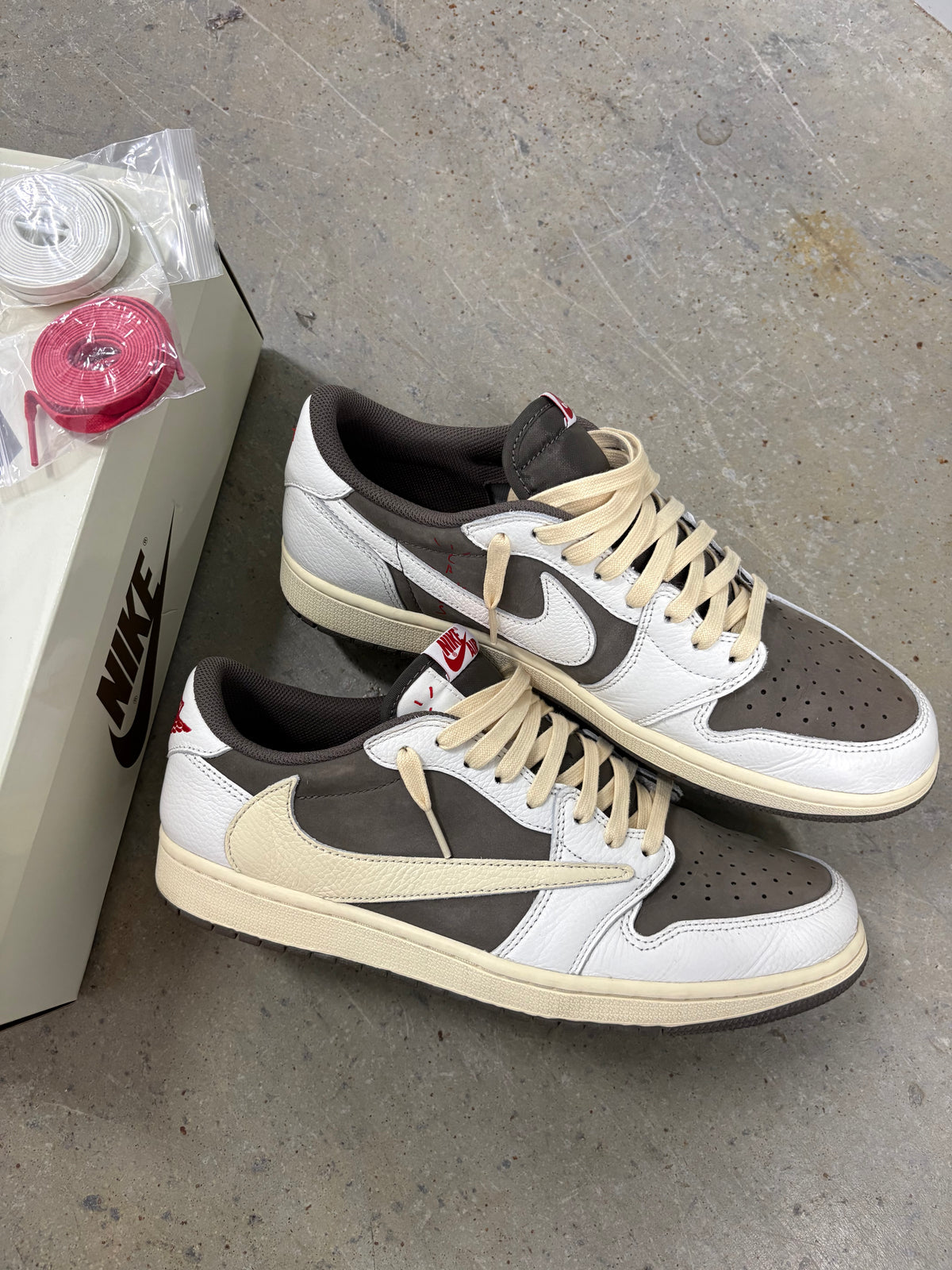 Size 11.5 - Travis Scott 1 Low Reverse Mocha