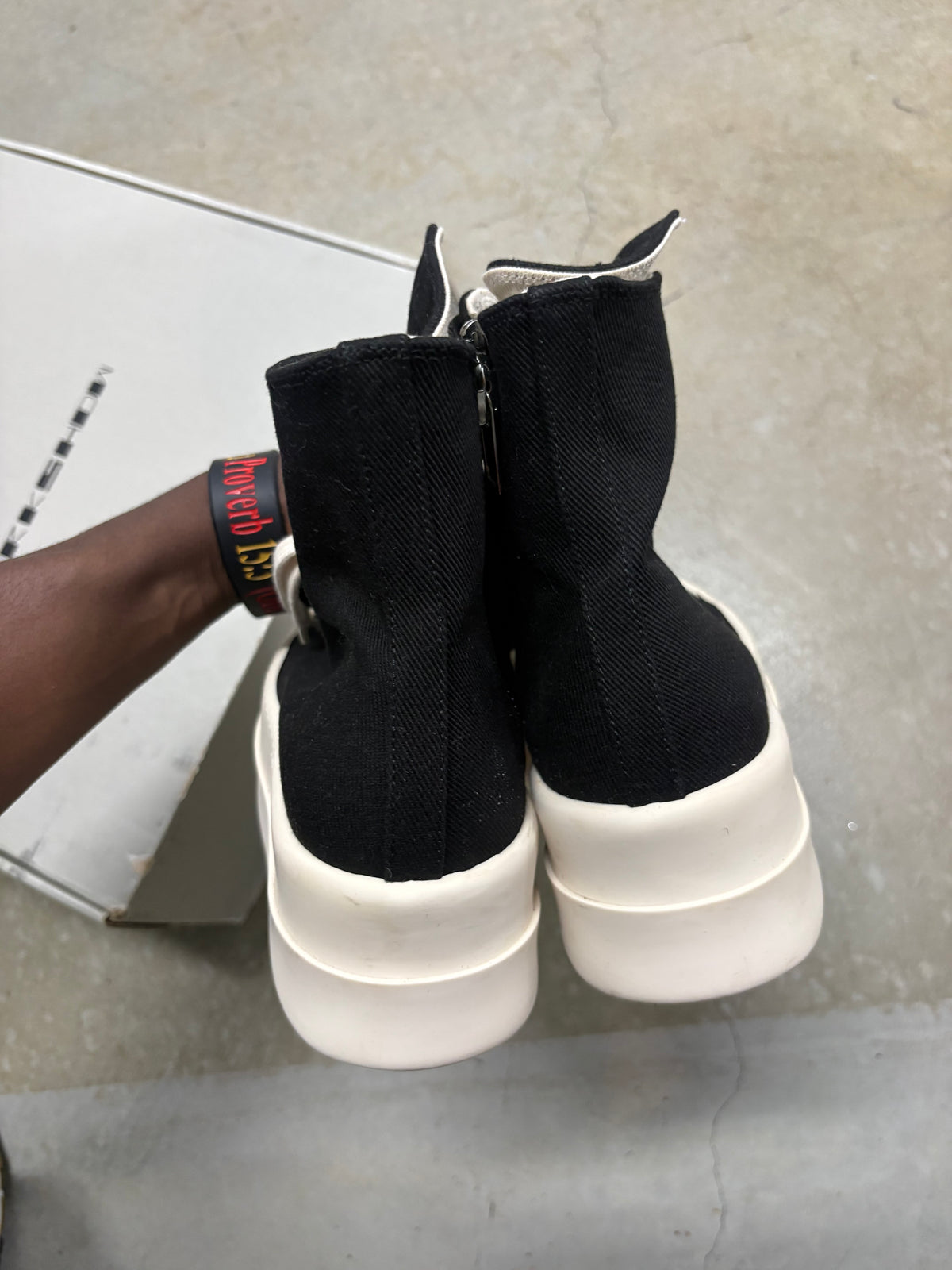 Size 6y - Rick Owens DRKSHDW Mega Bumper Sneaks