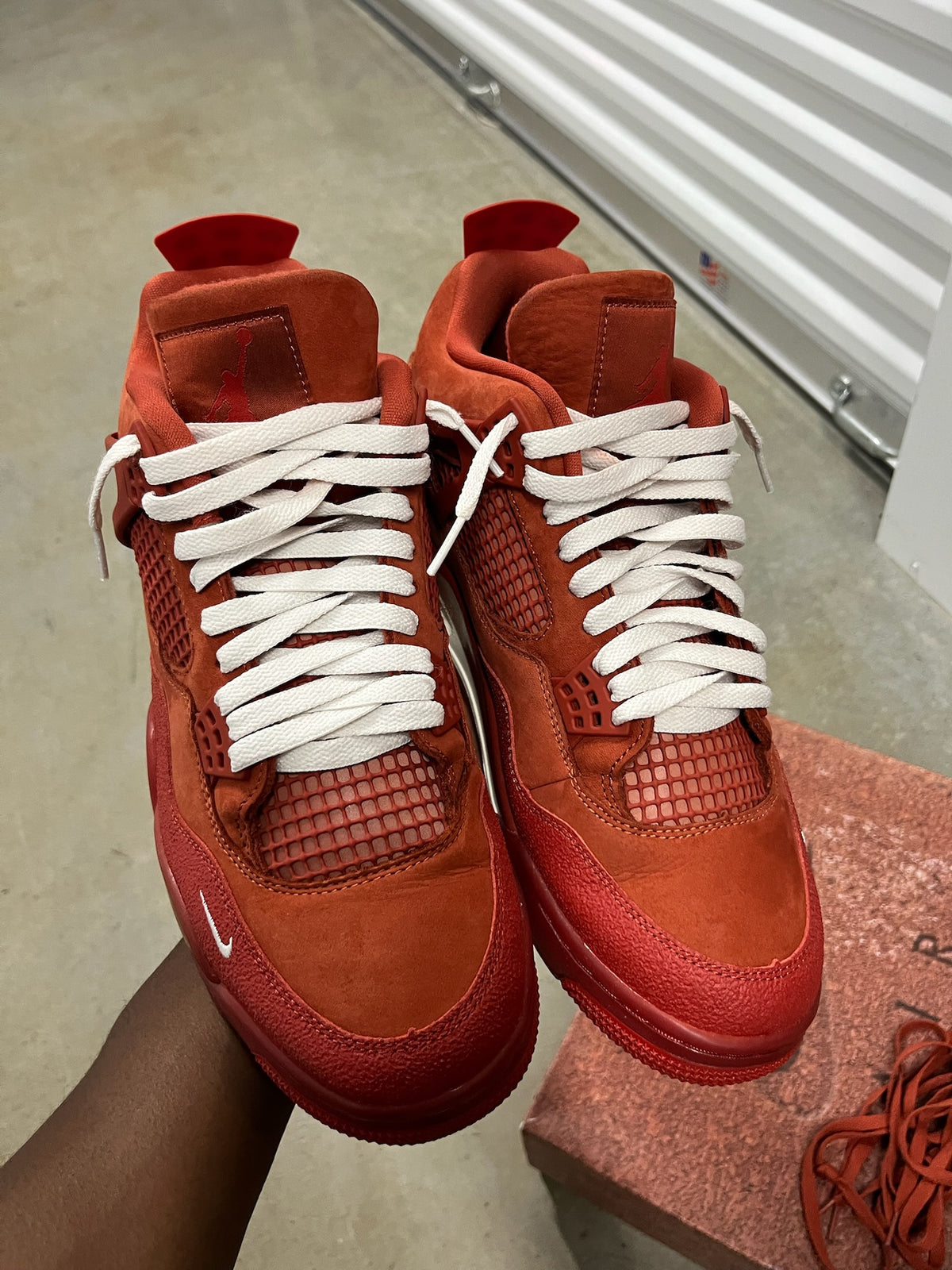 Size 11.5 - Jordan 4 Retro Nigel Sylvester Brick By Brick