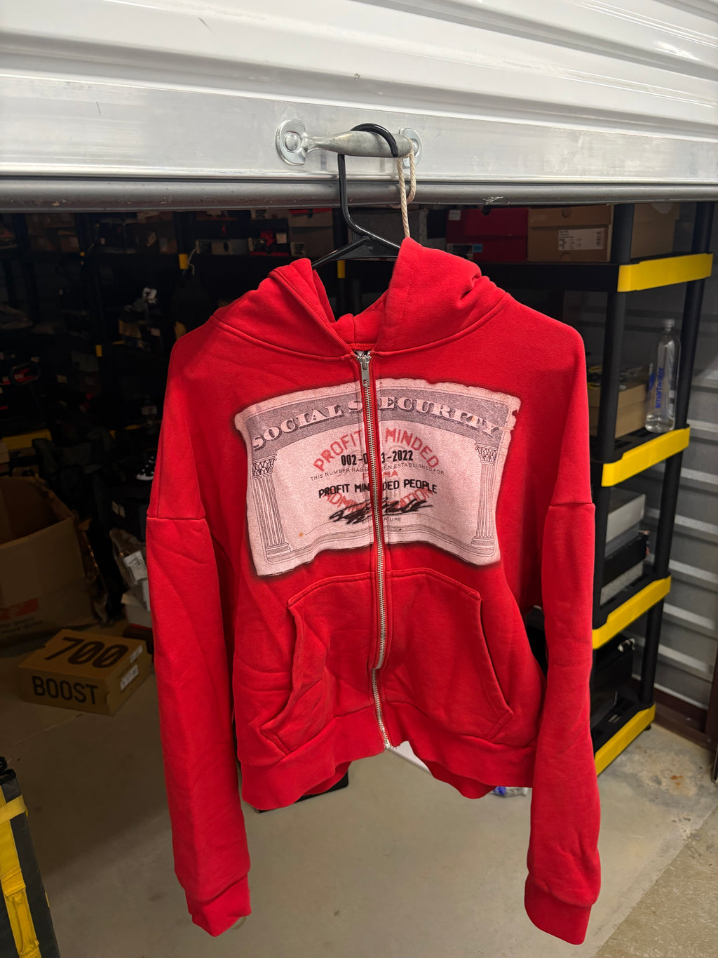 Size M - Profit Minded SS Zip
