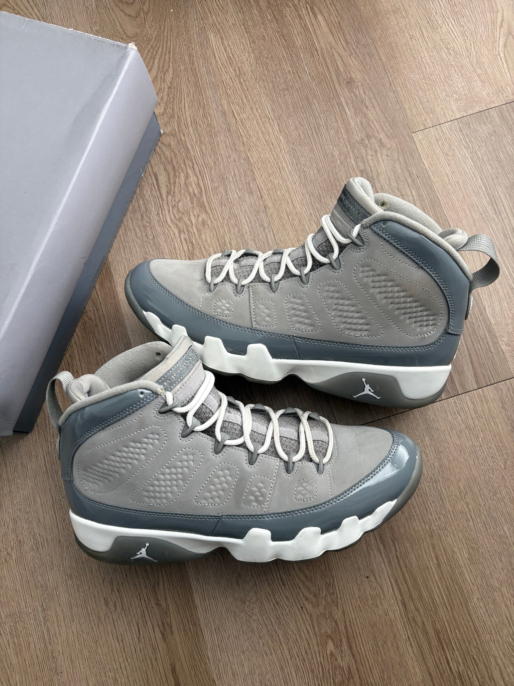 Size 10.5 - Jordan 9 Retro Cool Grey 2025