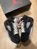 Size 7y - Jordan 5 Retro Black Metallic Reimagined