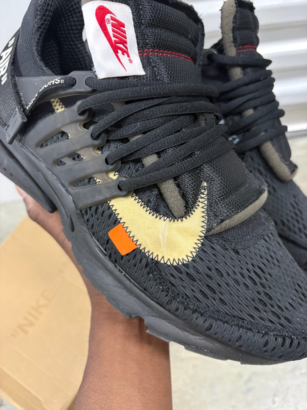 Size 12 - Nike Air Off White Presto Black 2018