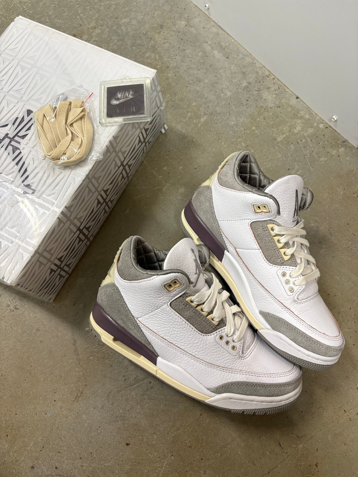 Size 4.5y - Jordan 3 Retro A Ma Maniere