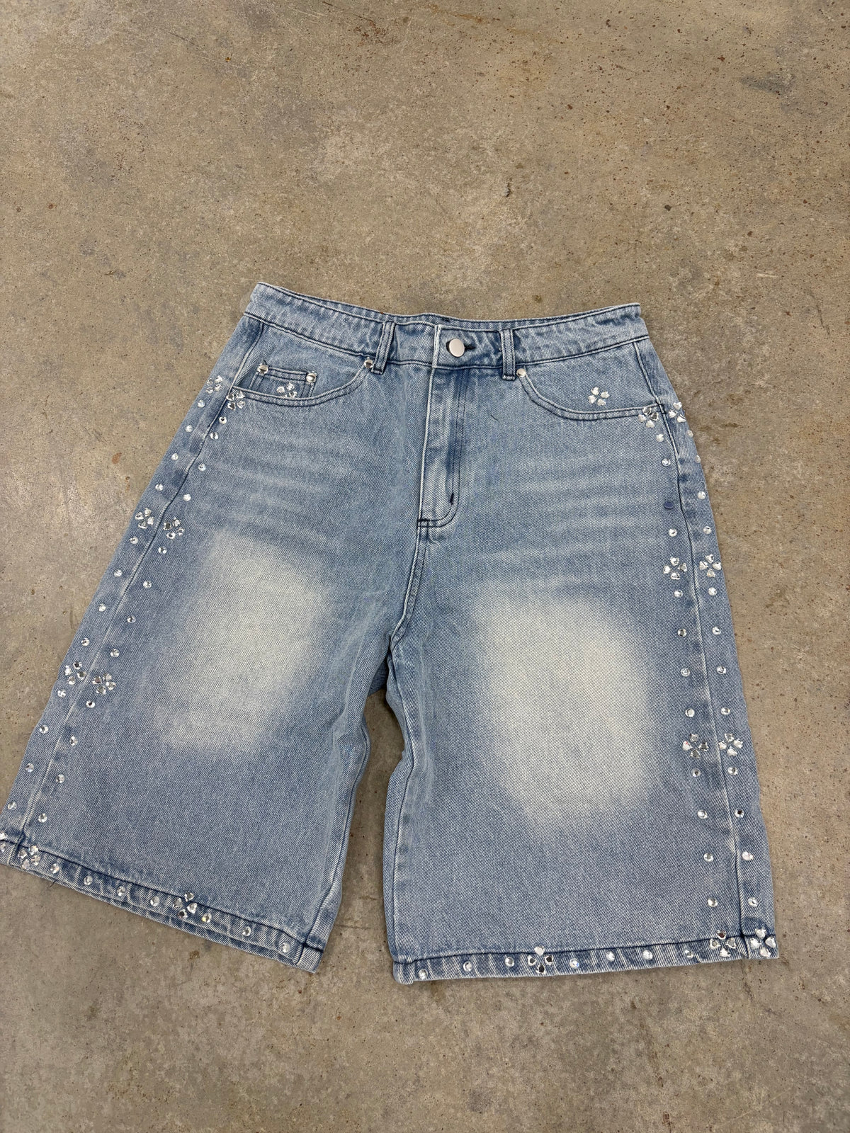 Distant Blue Jorts