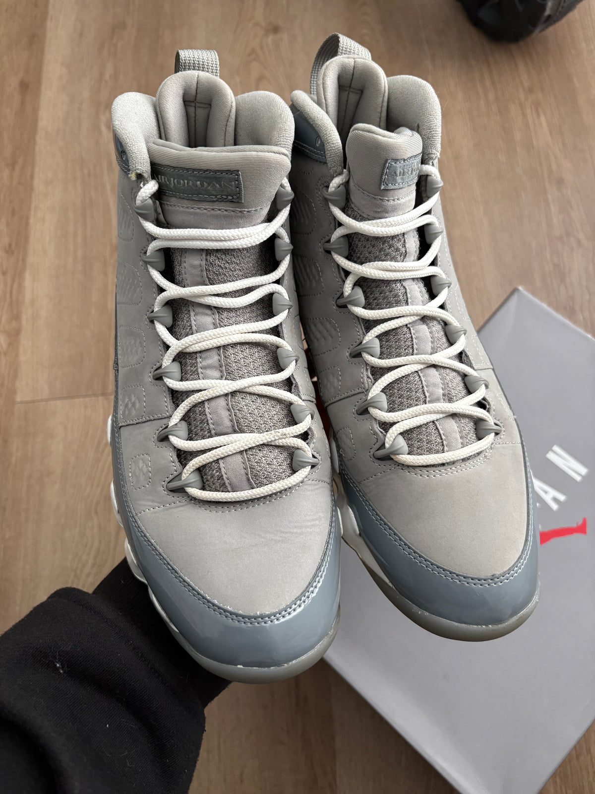 Size 10.5 - Jordan 9 Retro Cool Grey 2025