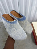 Size 10 - Marni Sabot Mule Celeste