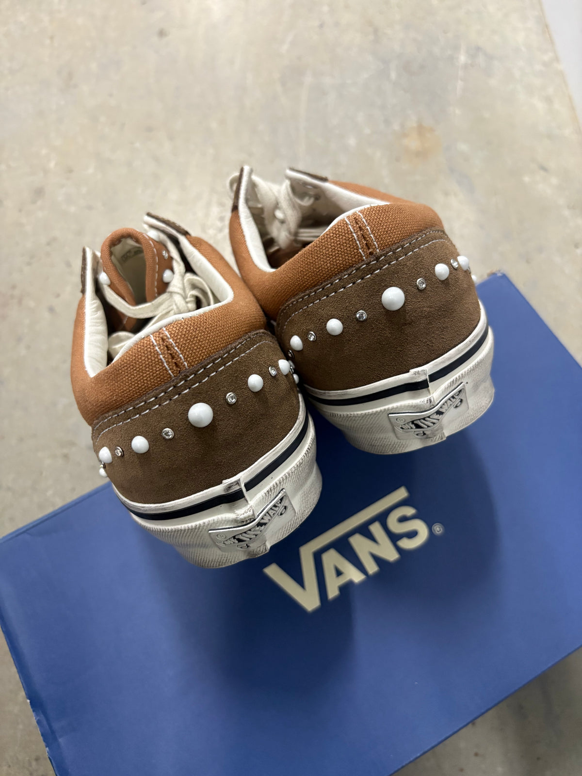 Vans Lx Old Skool 36 Pearlized Cocoa Brown