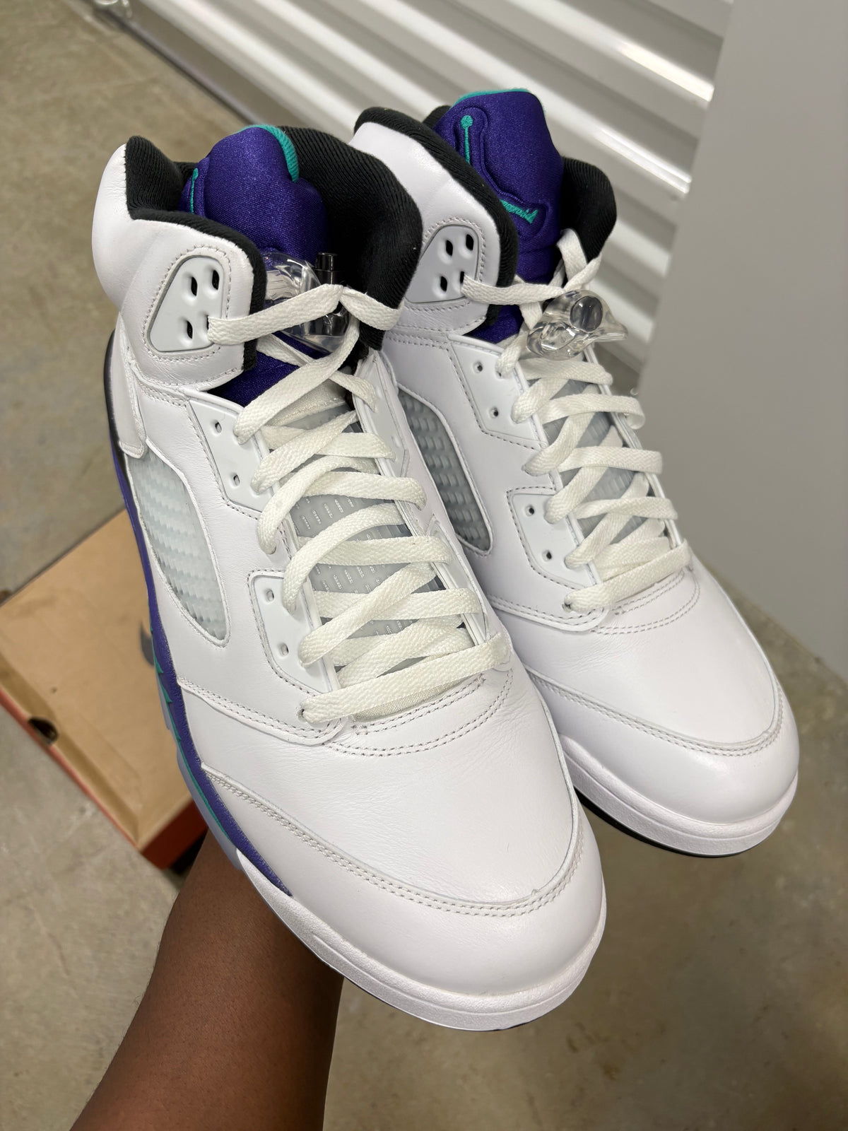 Size 14 - Jordan 5 Retro Grape 2025