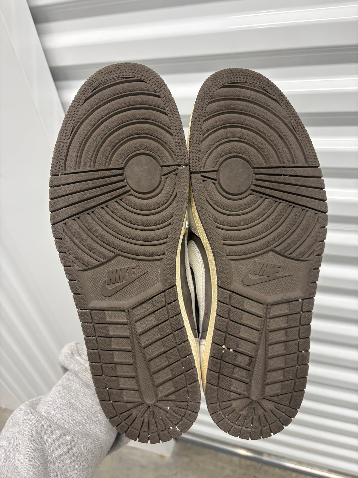 Size 10 - Travis Scott 1 Low Reverse Mocha