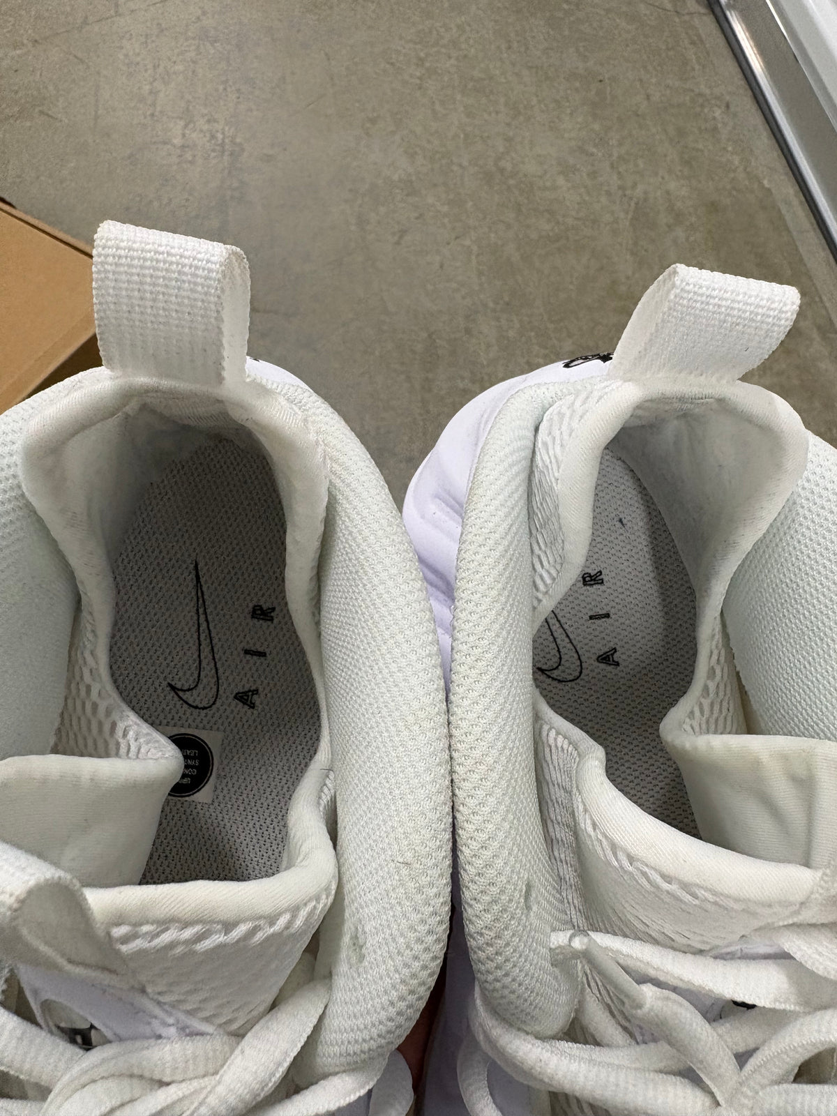 Size 10 - Nike Air Foamposite One Triple White