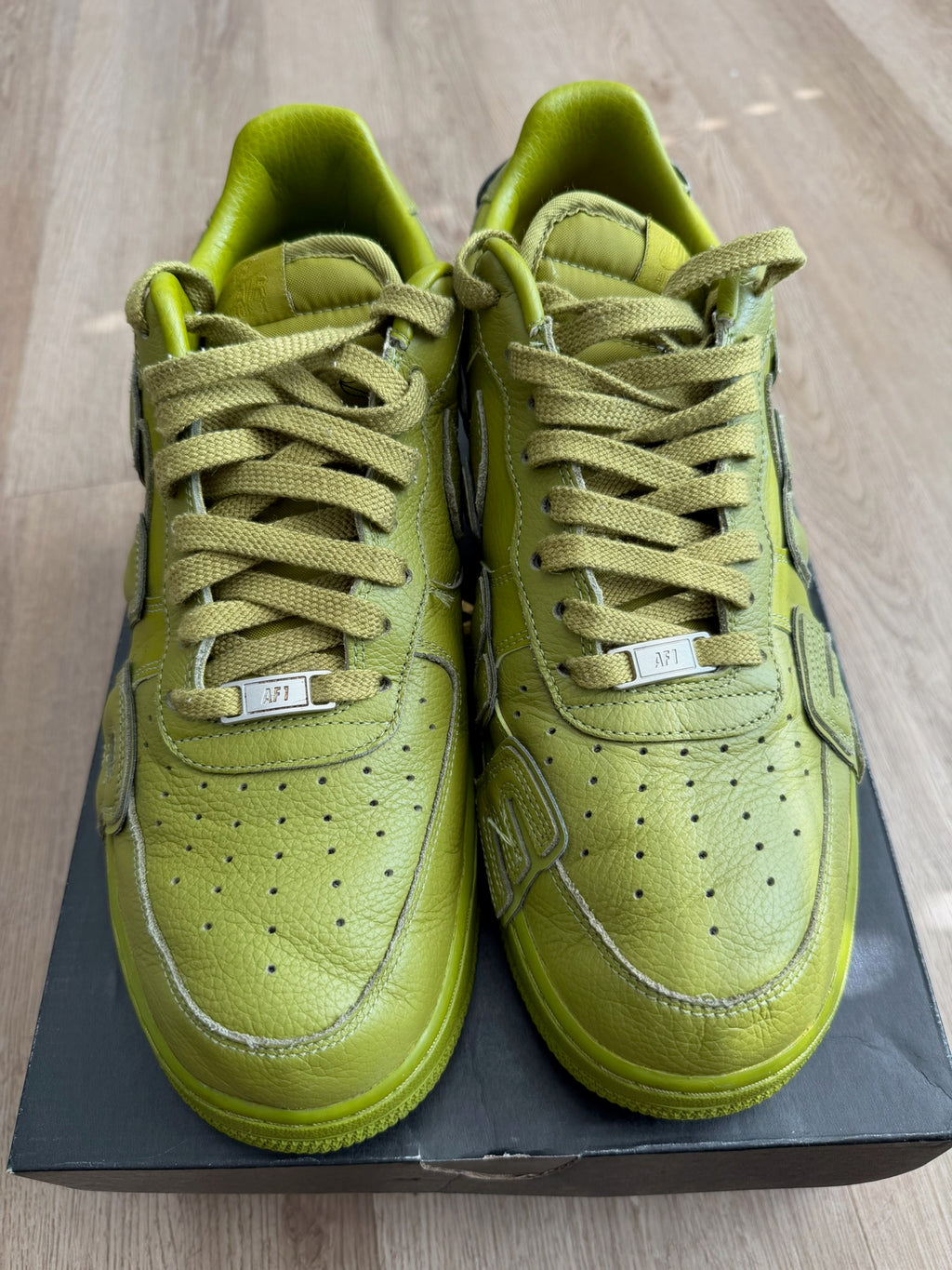 Size 12.5 - Nike Air Force 1 Low Cactus Plant Flea Market Moss