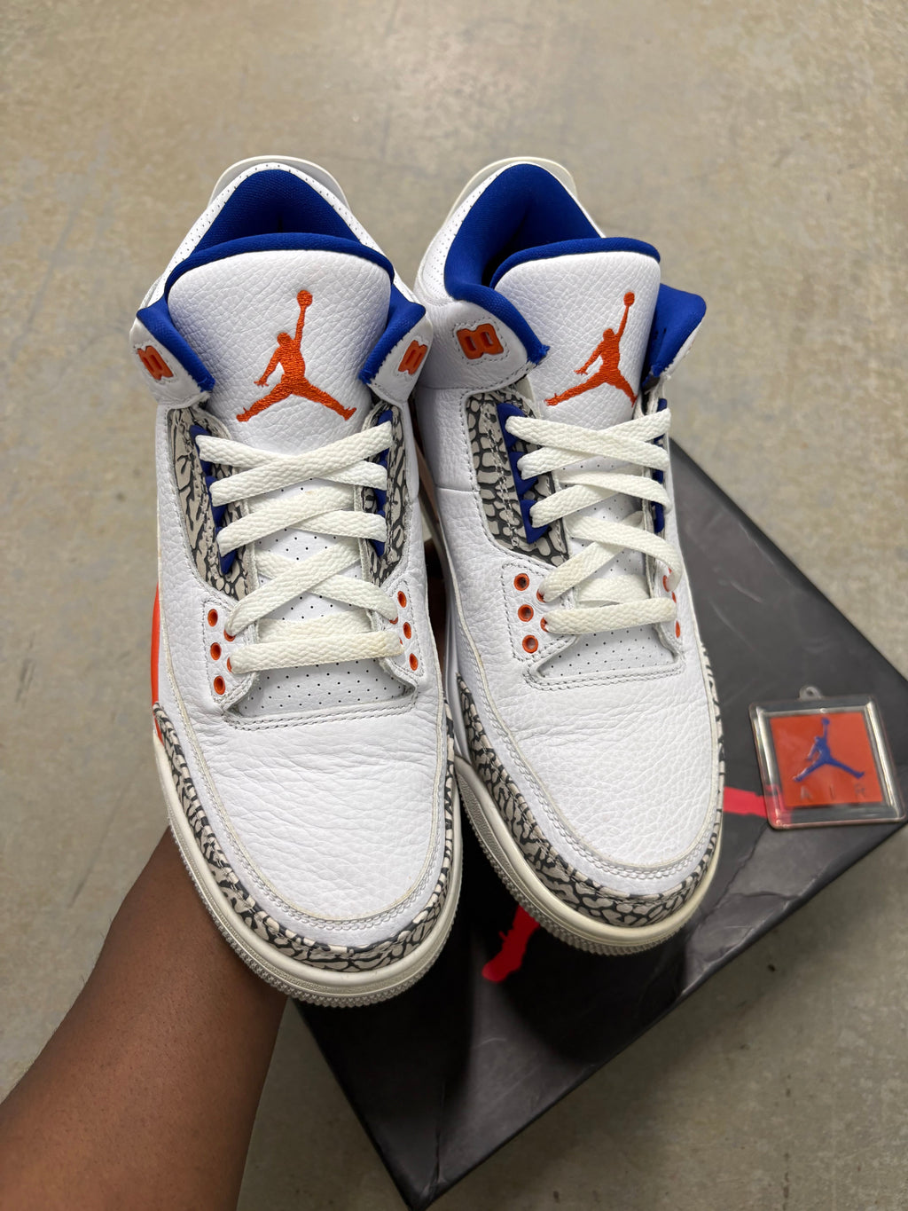 Size 8 - Jordan 3 Retro Knicks