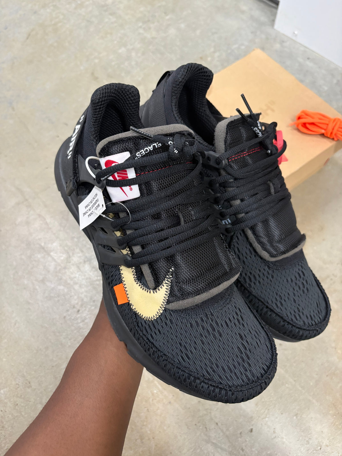 Size 12 - Nike Air Presto Off-White Black 2018