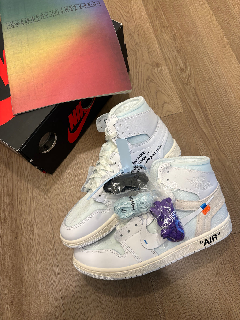 Jordan 1 Retro Off White Alaska