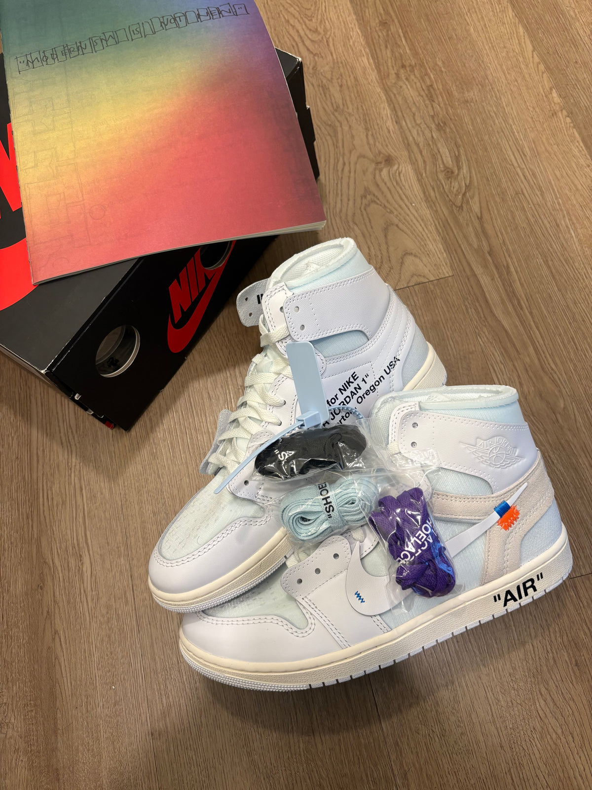 Jordan 1 Retro Off White Alaska