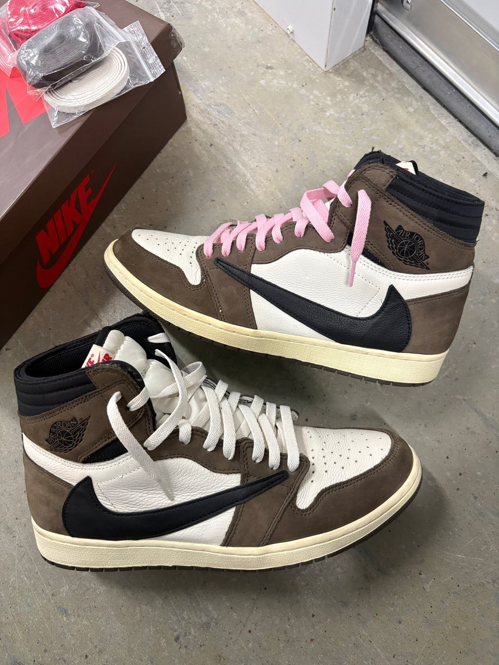 Size 12 - Jordan 1 Retro Travis Scott Mocha