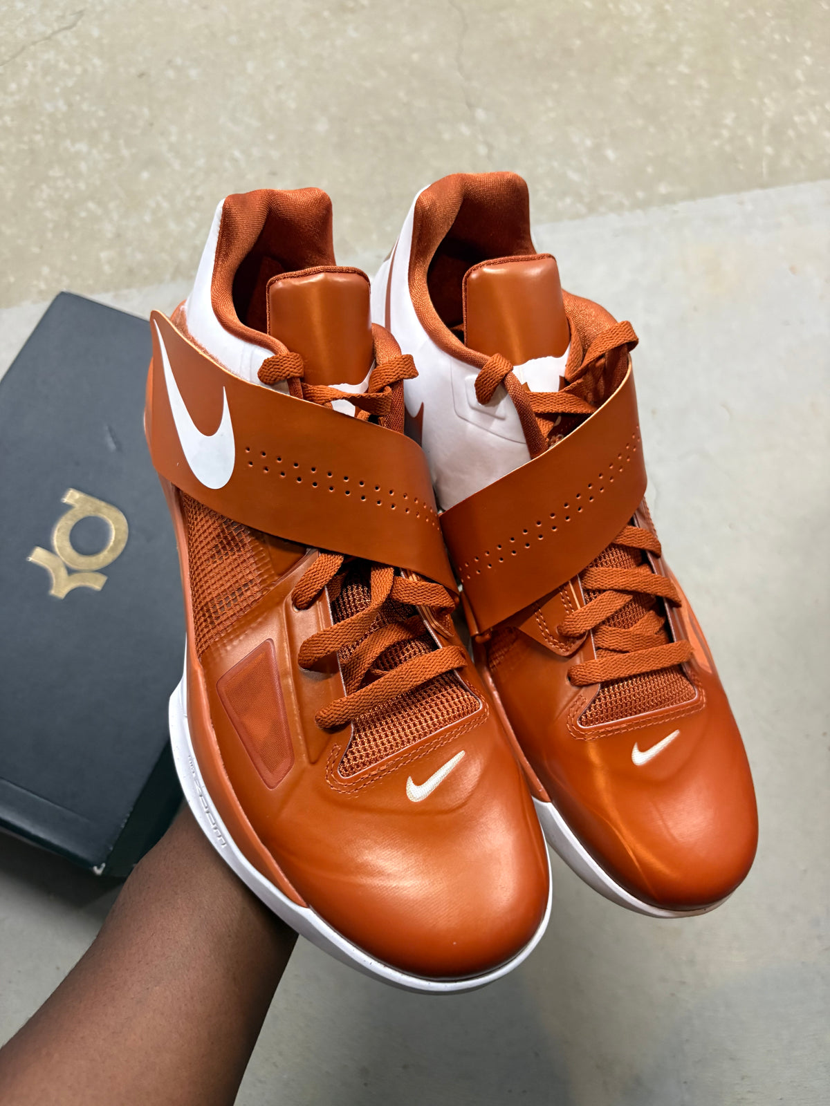 Size 11.5 - Nike Kd 4 Texas Longhorns 2025