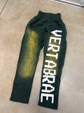 Size M - Vertabrae Sweatpants Green