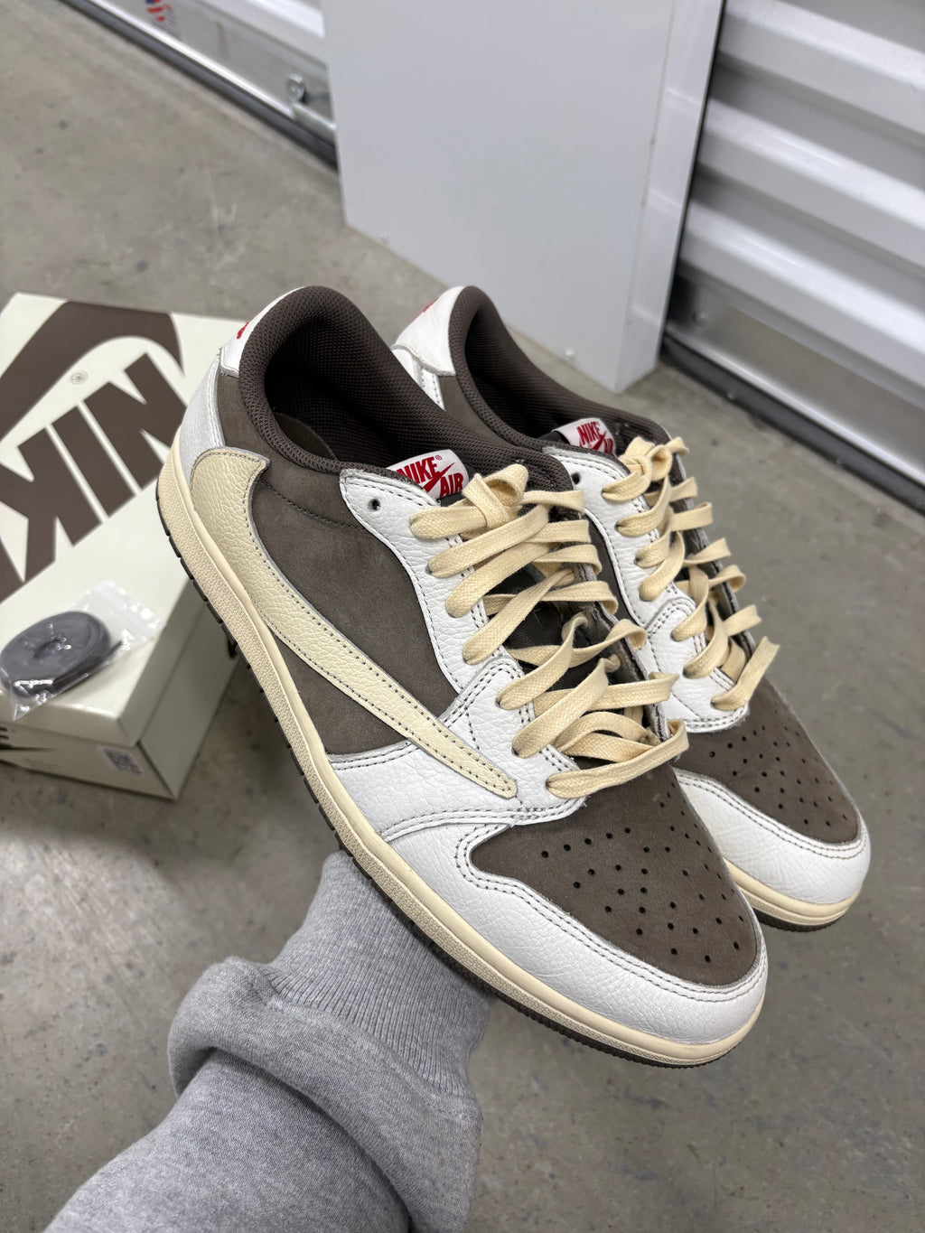 Size 11.5 - Travis Scott 1 Low Reverse Mocha