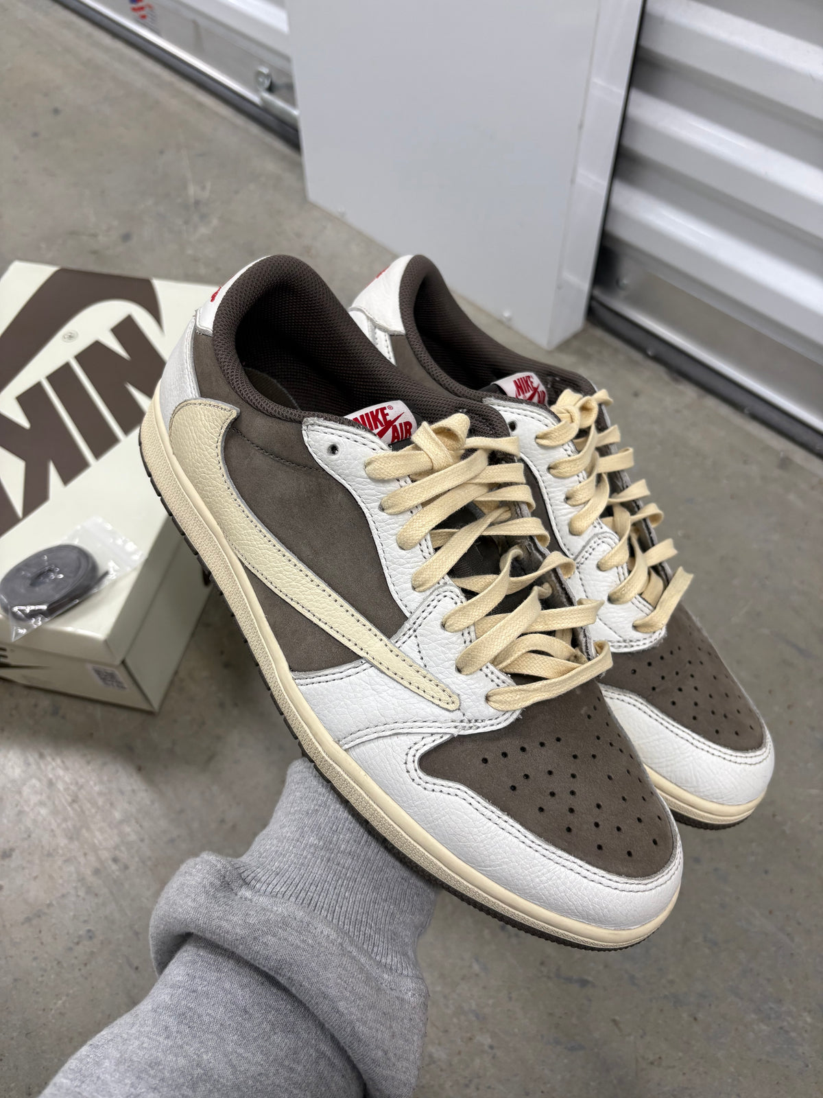 Size 11.5 - Travis Scott 1 Low Reverse Mocha