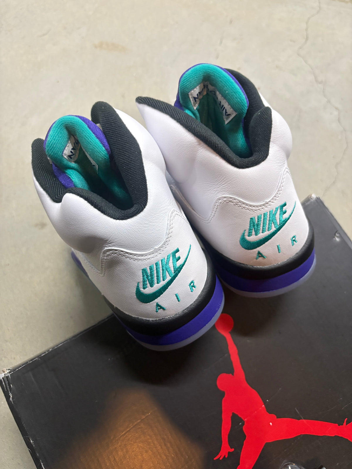 Size 10 - Jordan 5 Retro Grape 2025