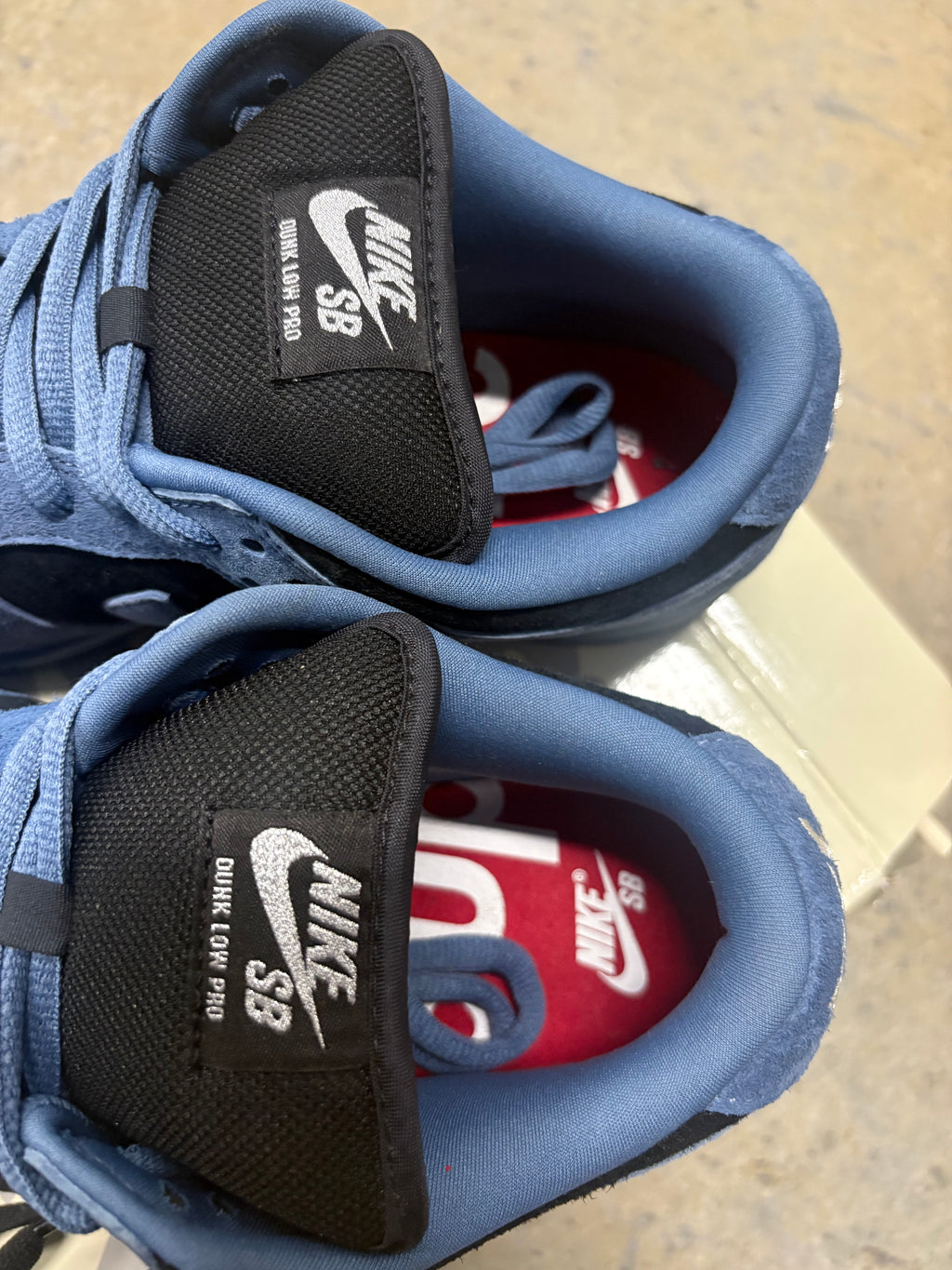 Size 10 - Nike SB Supreme Dunk 94 Ocean Fog