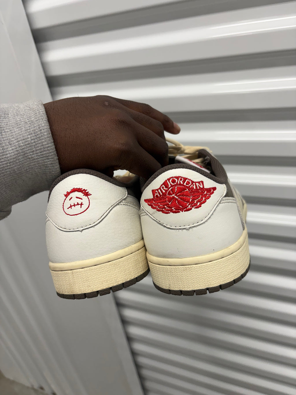 Size 10 - Travis Scott 1 Low Reverse Mocha