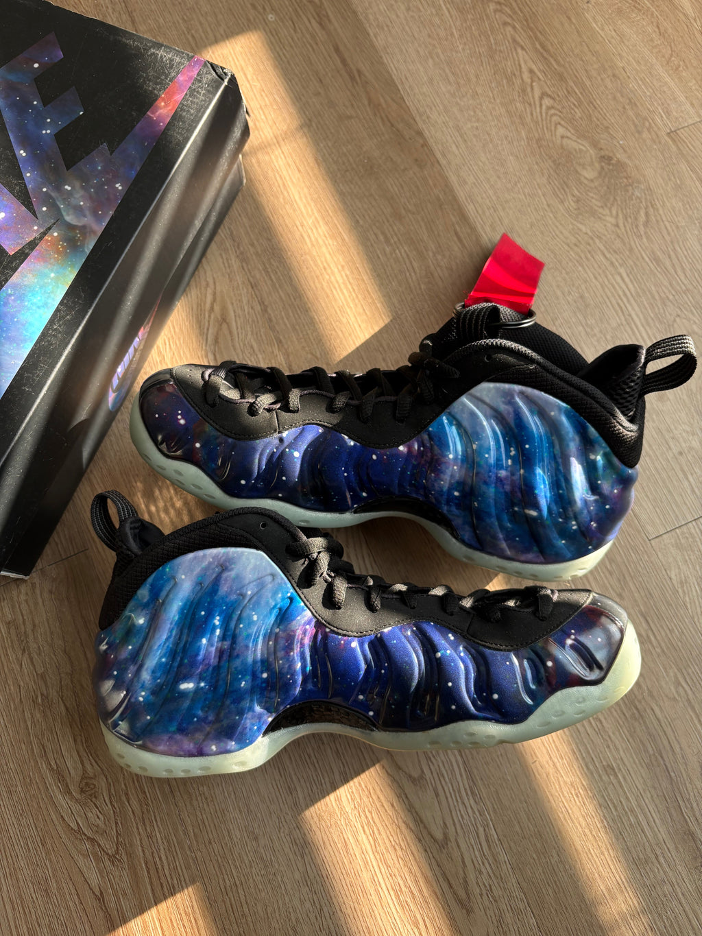 Size 10.5 - Nike Foamposite One Galaxy 2025