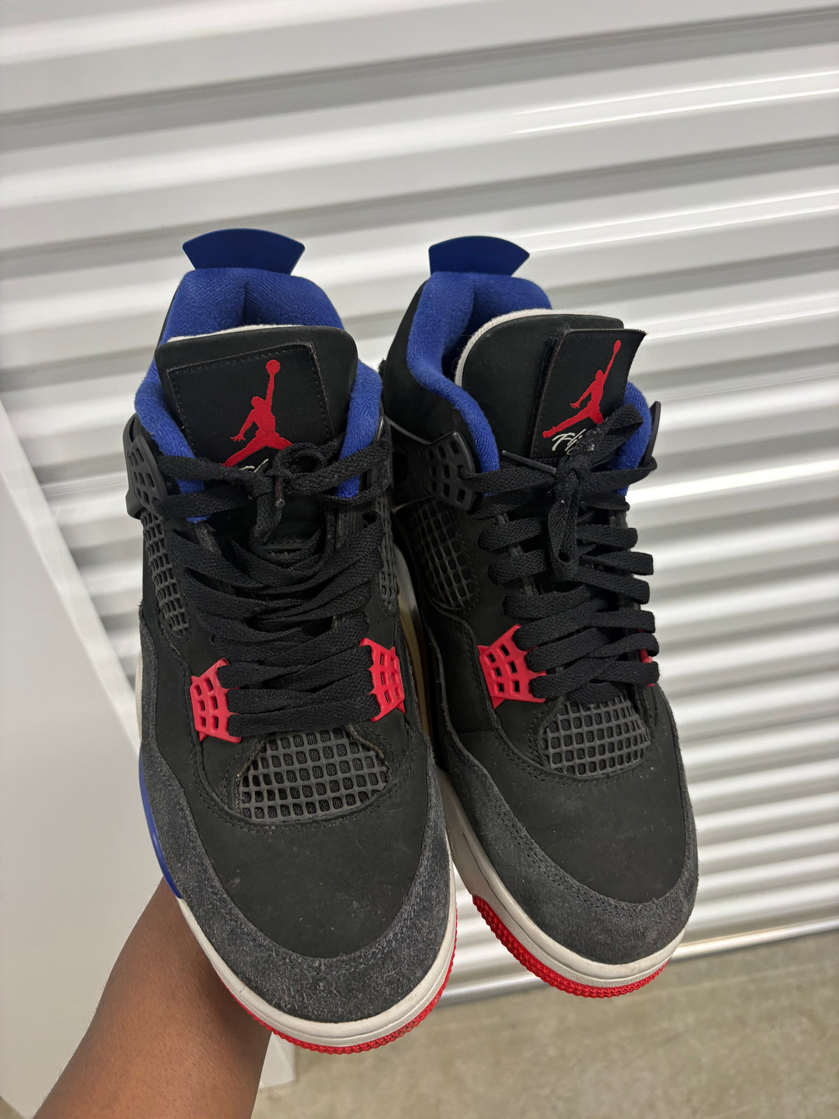 Size 10 - Jordan 4 Retro Rare Air Gold Lettering