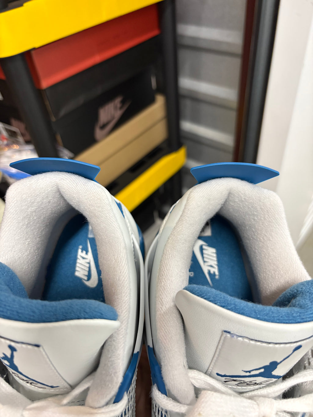 Size 12 - Jordan 4 Retro Military Blue 2024