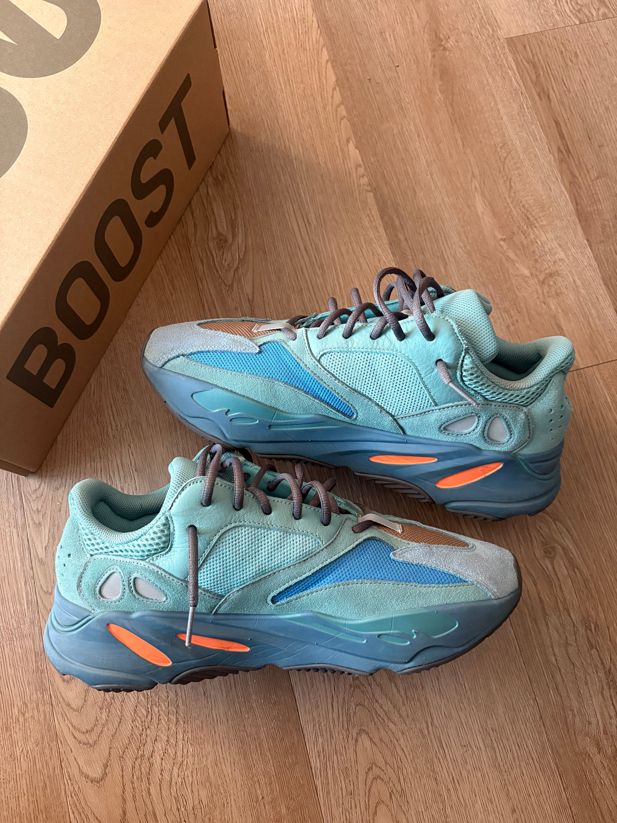 Size 12 - Yeezy Boost 700 Faded Azure