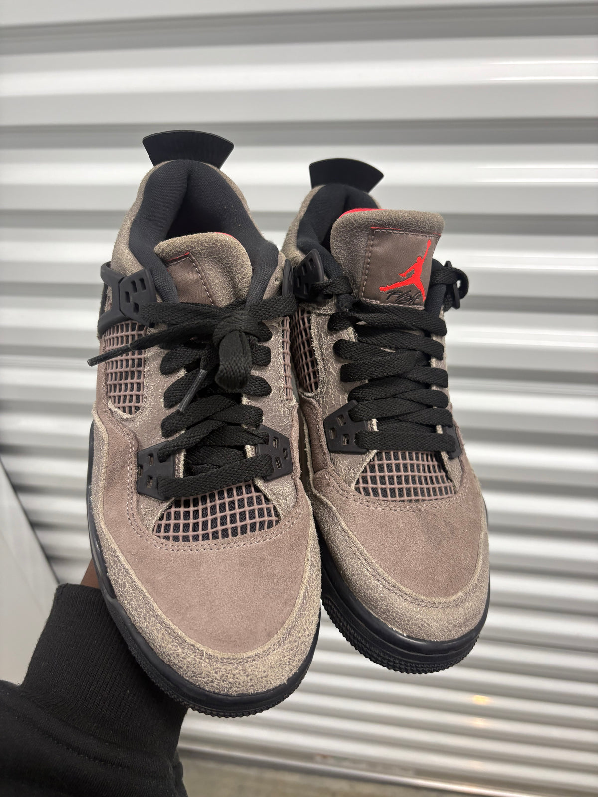 Size 5y - Jordan 4 Retro Taupe Haze