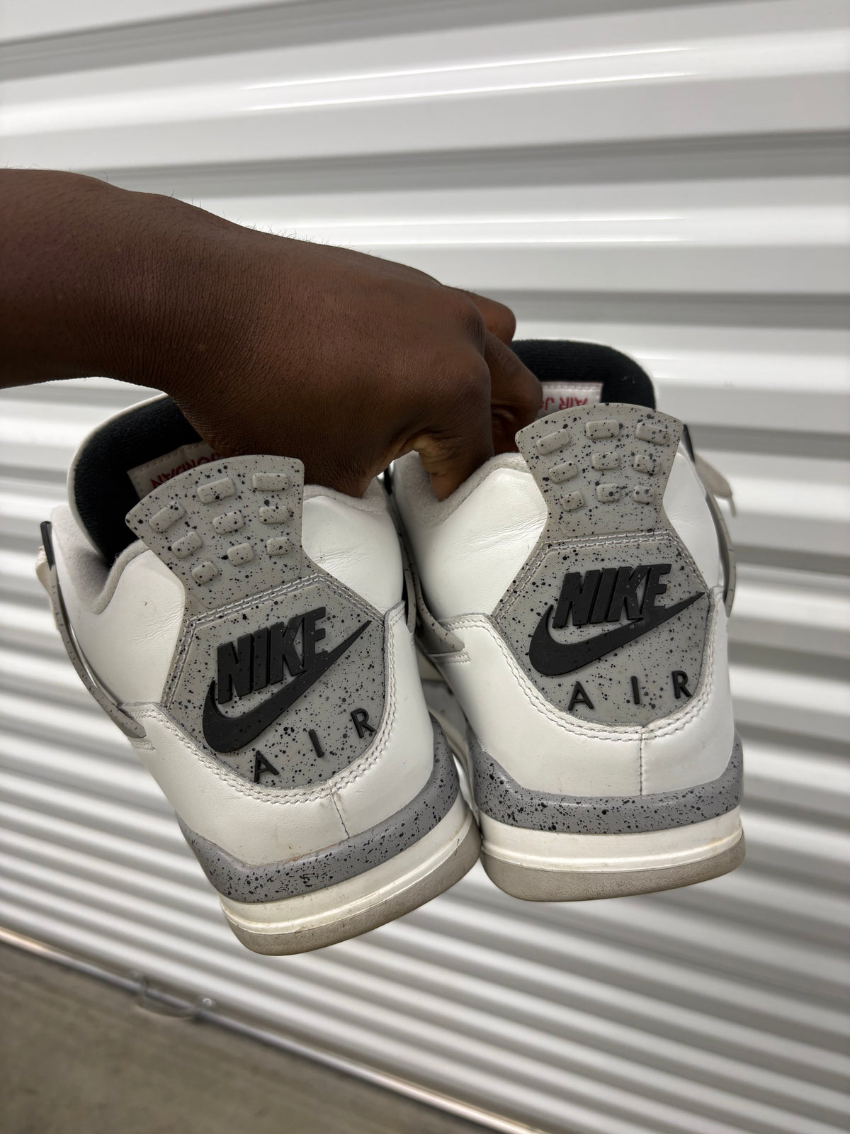 Size 10.5 - Jordan 4 Retro White Cement