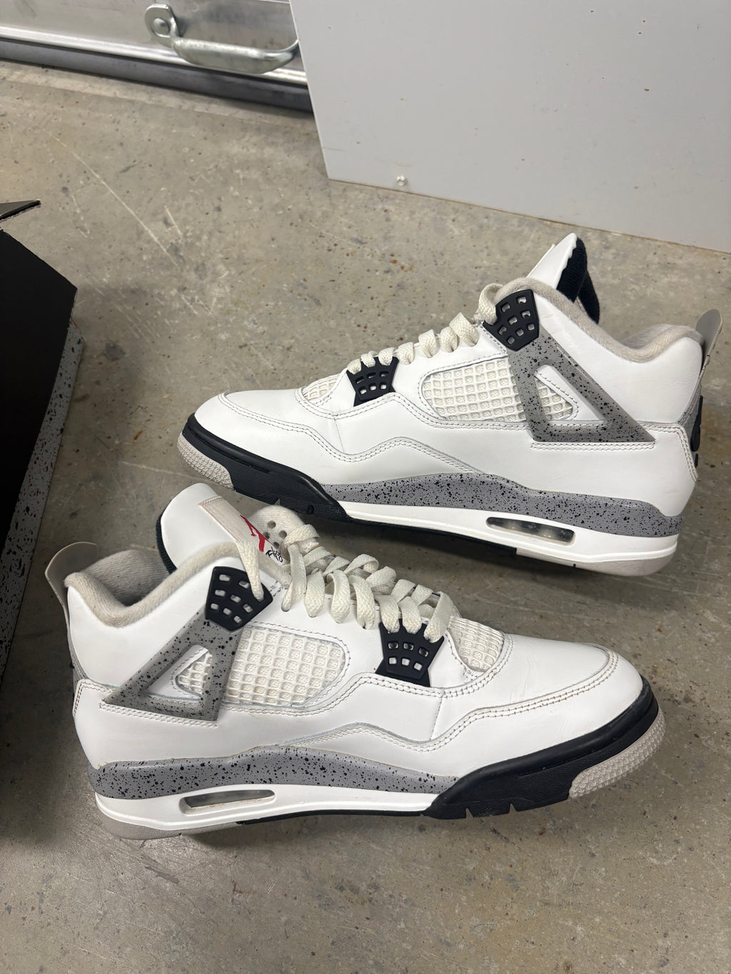 Size 8.5 - Jordan 4 Retro White Cement 2025