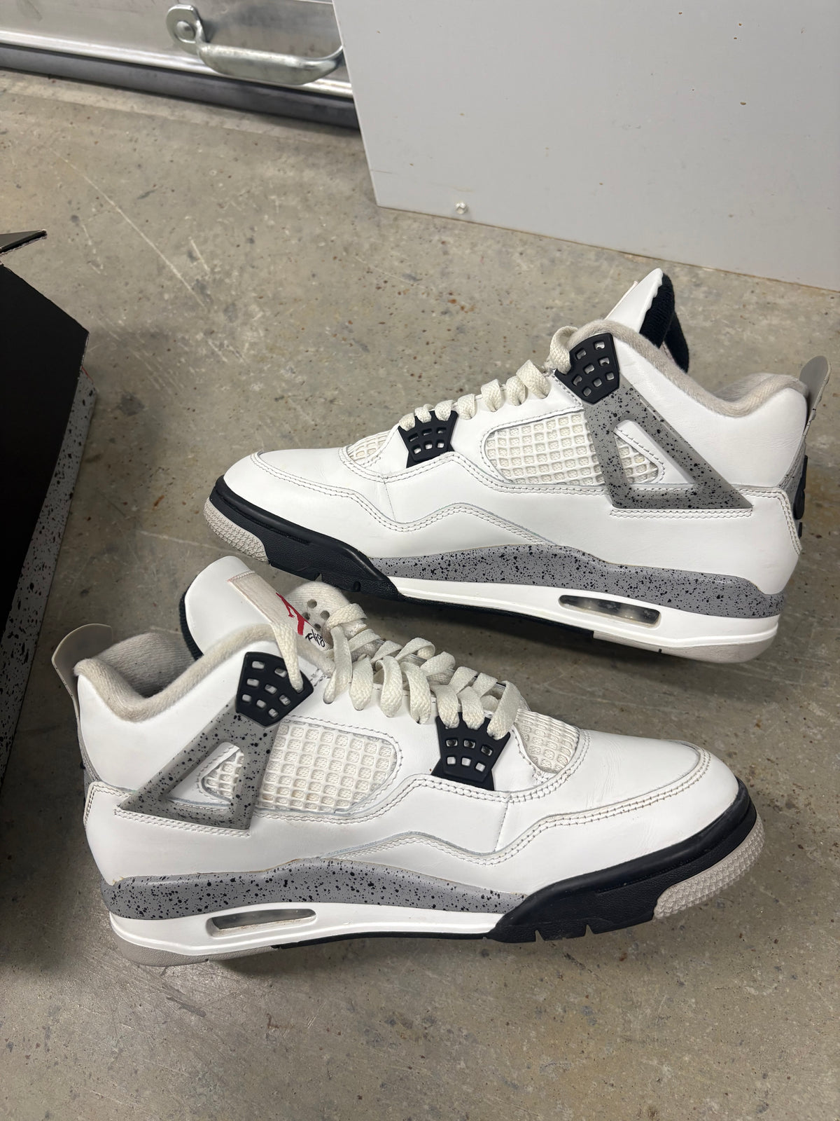Size 8.5 - Jordan 4 Retro White Cement 2025