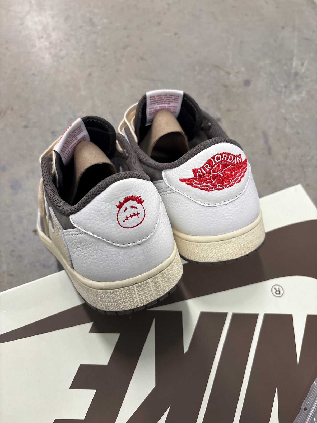 Size 11.5 - Travis Scott 1 Low Reverse Mocha