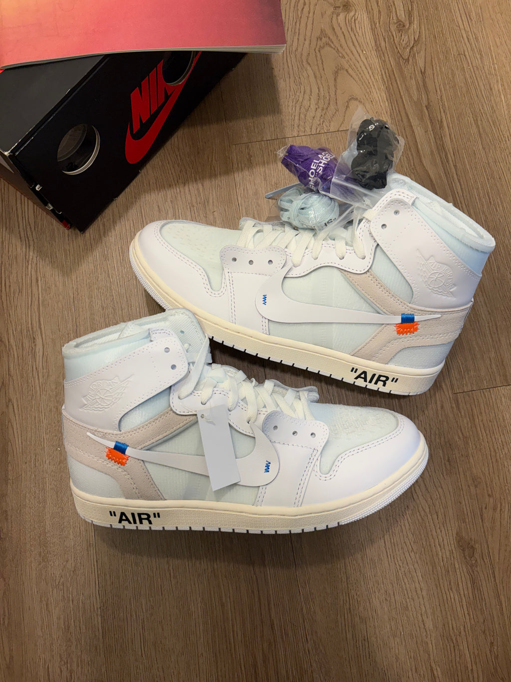 Jordan 1 Retro Off White Alaska