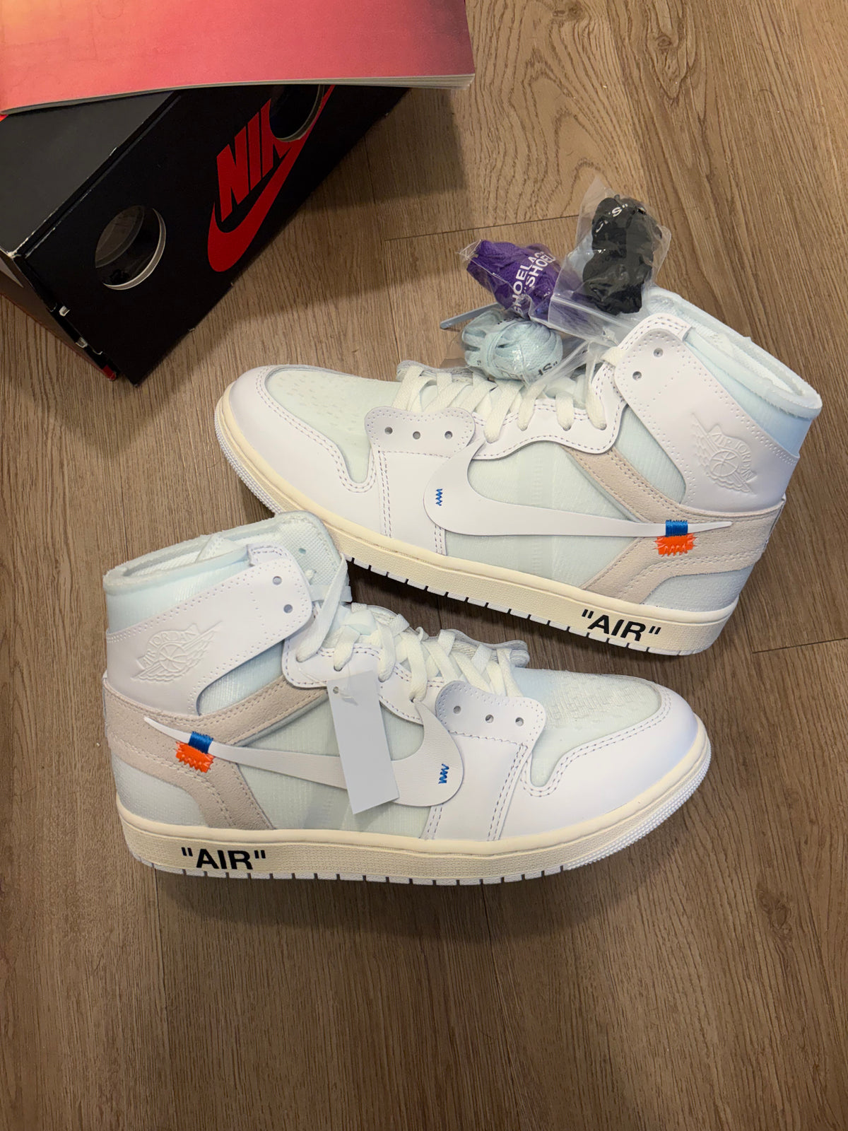 Jordan 1 Retro Off White Alaska
