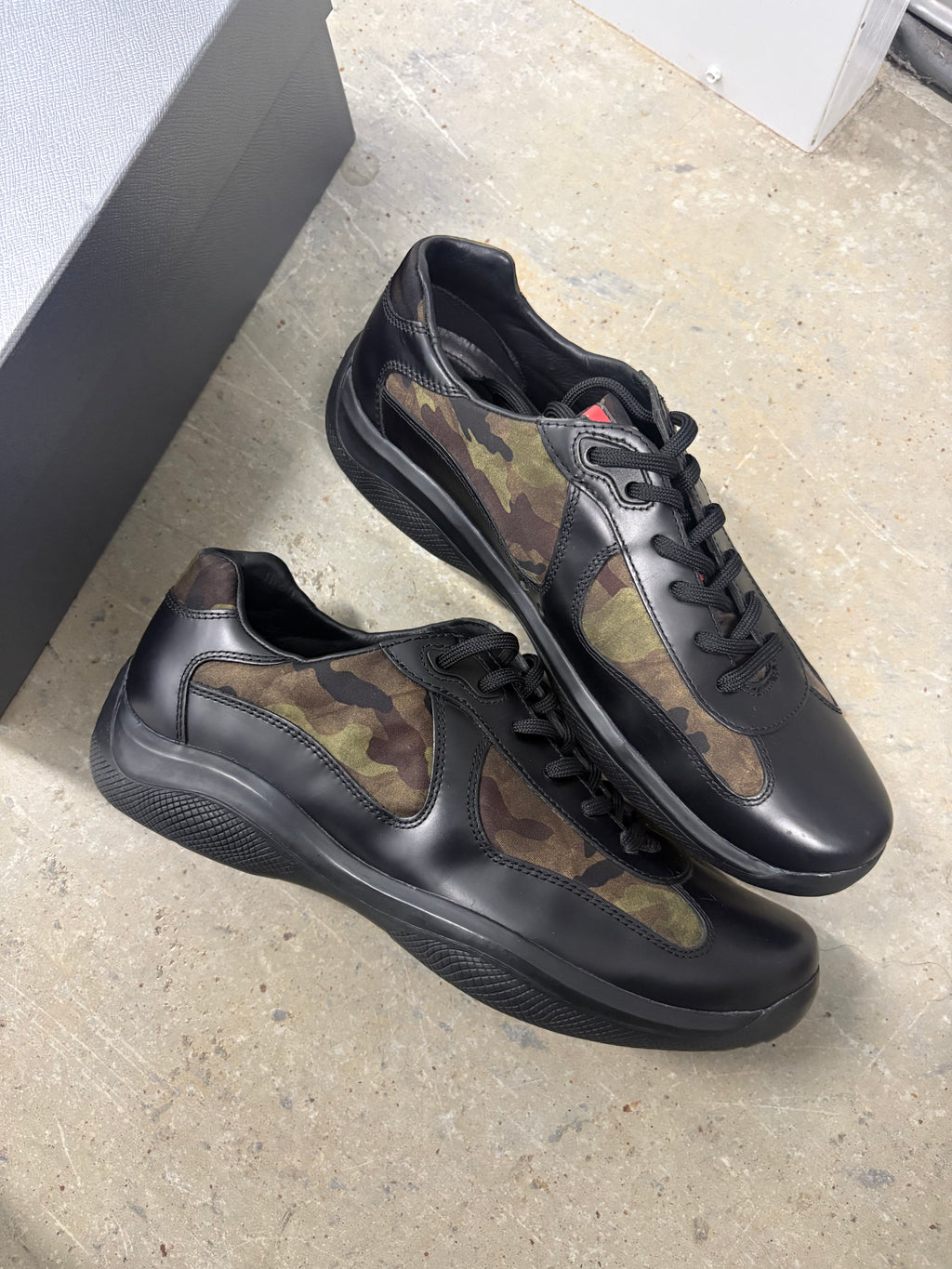 Size 7 - Prada America Cup Camouflage